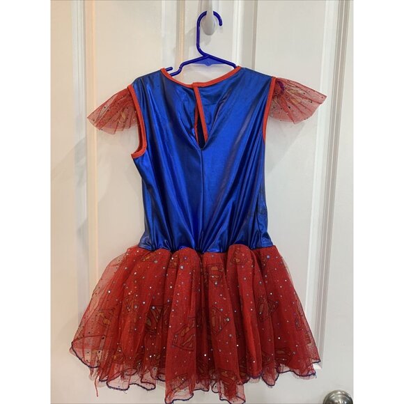 DC Superheroes Supergirl Child Costume SZ Medium (8-10) Tutu Dress Rubie's - Picture 5 of 7